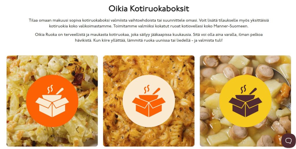 Oikia Kotiruokaboksit